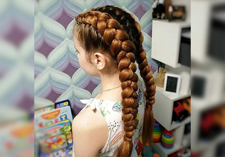 Красивые прически для детей на длинные, средние и короткие волосы